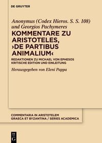 Produktbild: Kommentare zu Aristoteles, &iquest;De partibus animalium&iquest;