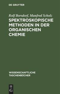 Produktbild: Spektroskopische Methoden in der organischen Chemie