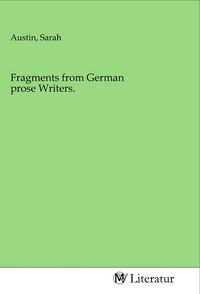 Produktbild: Fragments from German prose Writers.