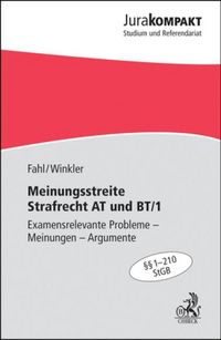 Produktbild: Meinungsstreite Strafrecht AT und BT/1