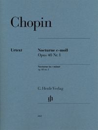 Produktbild: Fr&eacute;d&eacute;ric Chopin - Nocturne c-moll op. 48 Nr. 1