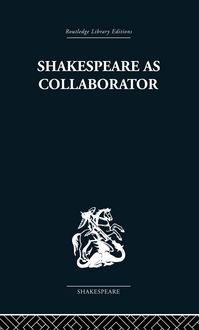 Produktbild: Shakespeare as Collaborator