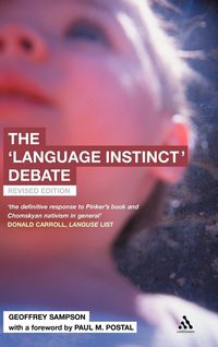 Produktbild: The 'Language Instinct' Debate