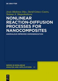 Produktbild: Nonlinear Reaction-Diffusion Processes for Nanocomposites