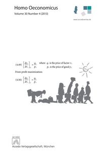 Produktbild: Homo Oeconomicus 30 (4)