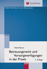 Produktbild: Betreuungsrecht und Vorsorgeverf&uuml;gungen in der Praxis