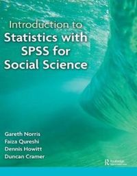 Produktbild: Qureshi, F: Introduction to Statistics with SPSS for Social