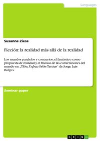 Produktbild: Ficci&oacute;n: la realidad m&aacute;s all&aacute; de la realidad