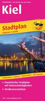 Produktbild: Publicpress Stadtplan Kiel 1:16.000