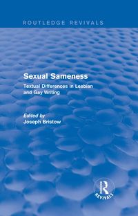 Produktbild: Sexual Sameness (Routledge Revivals)