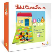 Produktbild: Jeu petit ours brun - 1,2,3, maison