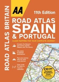 Bild vom Artikel AA Road Atlas Spain & Portugal vom Autor 