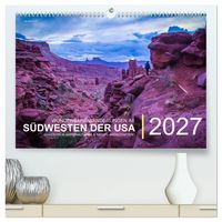 Produktbild: Wunderbare Wanderungen im S&uuml;dwesten der USA (hochwertiger Premium Wandkalender 2027 DIN A2 quer), Kunstdruck in Hochglanz