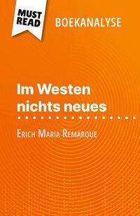 Produktbild: Im Westen nichts neues van Erich Maria Remarque (Boekanalyse)