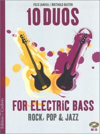 Bild vom Artikel 10 Duos for Electric Bass vom Autor Berthold Basten