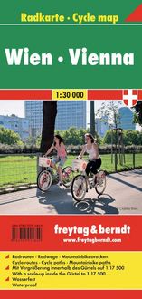 Produktbild: freytag & berndt Radkarte Wien 1:30.000