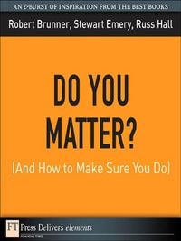Produktbild: Do You Matter? (And How to Make Sure You Do)