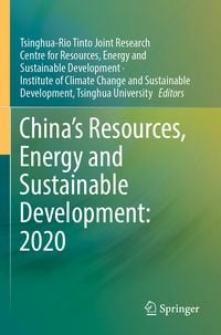 Produktbild: China&rsquo;s Resources, Energy and Sustainable Development: 2020