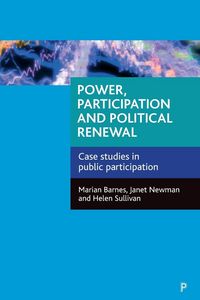 Produktbild: Power, participation and political renewal