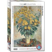 Produktbild: Puzzle 1000 Teile - Monet C: Jerusalem Artichoke Flowers
