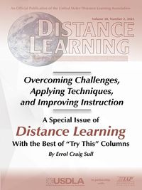 Produktbild: Special Issue of Distance Learning: Overcoming Challenges, Applying Techniques, and Improving Instruction