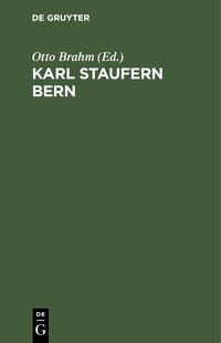Produktbild: Karl Staufern Bern