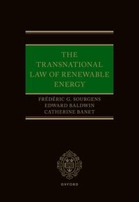 Produktbild: The Transnational Law of Renewable Energy