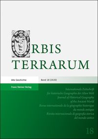 Bild vom Artikel Orbis Terrarum 18 (2020) vom Autor 