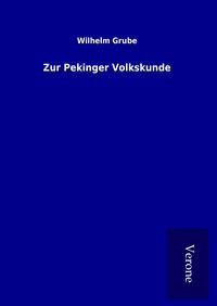 Produktbild: Zur Pekinger Volkskunde