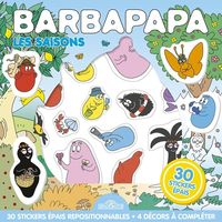Produktbild: Barbapapa : les saisons : 30 stickers &eacute;pais