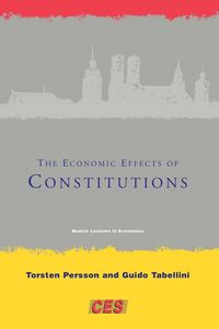 Produktbild: The Economic Effects of Constitutions