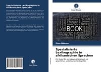 Produktbild: Spezialisierte Lexikographie in afrikanischen Sprachen