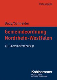 Produktbild: Gemeindeordnung Nordrhein-Westfalen