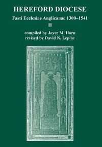 Produktbild: Fasti Ecclesiae Anglicanae 1300-1541