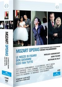 Produktbild: Mozart Opern: Cosi fan tutte - Don Giovanni - Le nozze di Figaro [6 DVDs]