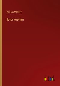 Produktbild: Raubmenschen