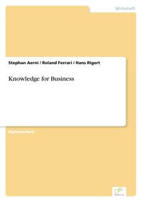 Produktbild: Knowledge for Business