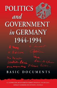 Produktbild: Politics and Government in Germany, 1944-1994