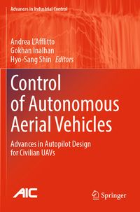 Produktbild: Control of Autonomous Aerial Vehicles