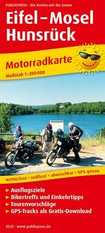 Bild vom Artikel Motorradkarte Eifel - Mosel - Hunsrück 1:200 000 vom Autor 