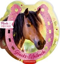 Produktbild: Gl&uuml;cks-Malbuch - Pferdefreunde