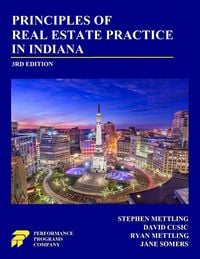 Produktbild: Principles of Real Estate Practice in Indiana: 3rd Edition