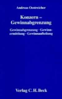 Produktbild: Konzern-Gewinnabgrenzung