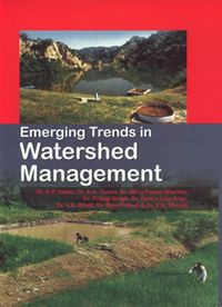 Produktbild: Emerging Trends in Watershed Management