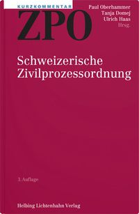 Produktbild: Kurzkommentar ZPO