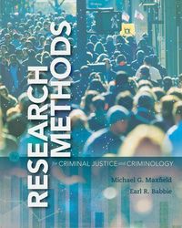 Produktbild: Maxfield, M: Research Methods for Criminal Justice and Crimi