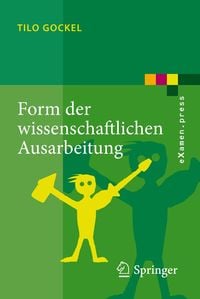 Produktbild: Form der wissenschaftlichen Ausarbeitung