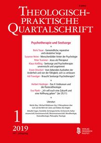 Produktbild: Psychotherapie und Seelsorge