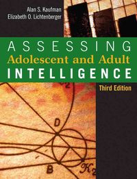 Produktbild: Assessing Adolescent and Adult Intelligence