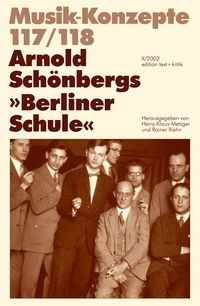 Produktbild: Arnold Sch&ouml;nbergs ' Berliner Schule'